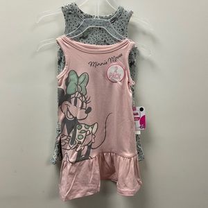 Minnie Kids 2 Pack Dresses~12M